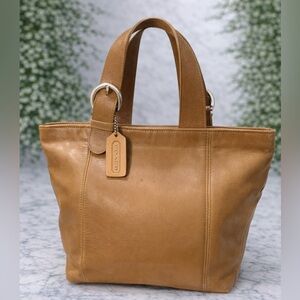 Coach Vintage 1997 Costa Rican leather waverly handbag.